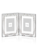 Portafoto doppio linea fiori Matrimonio